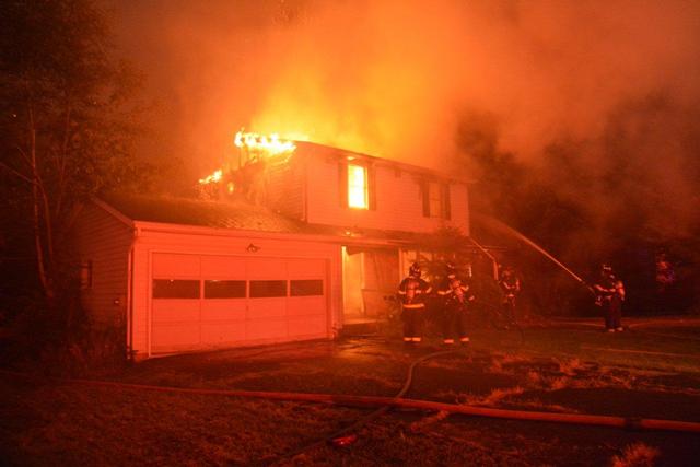 Early morning fire at 936 Gravel Road