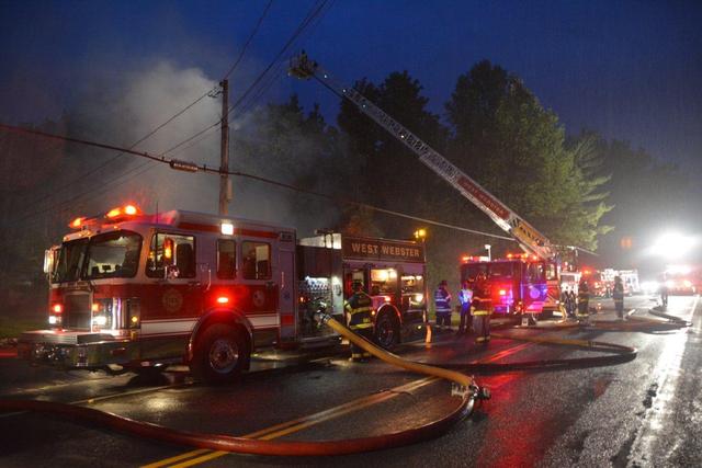 Early morning fire at 936 Gravel Road