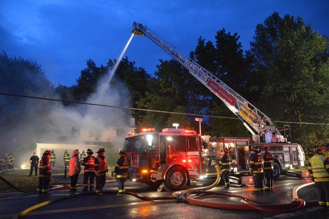 Early morning fire at 936 Gravel Road