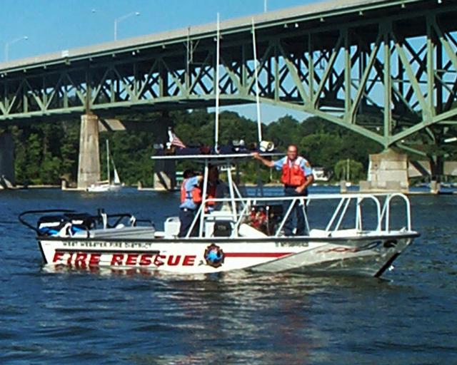 Marine 126 on the Irondequoit Bay