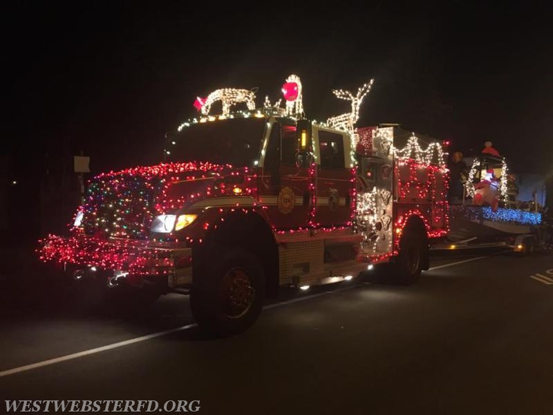 Webster's Holiday Parade of Lights! West Webster Fire Department