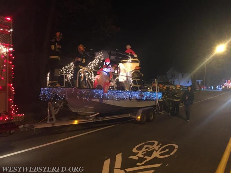 Webster's Holiday Parade of Lights! West Webster Fire Department